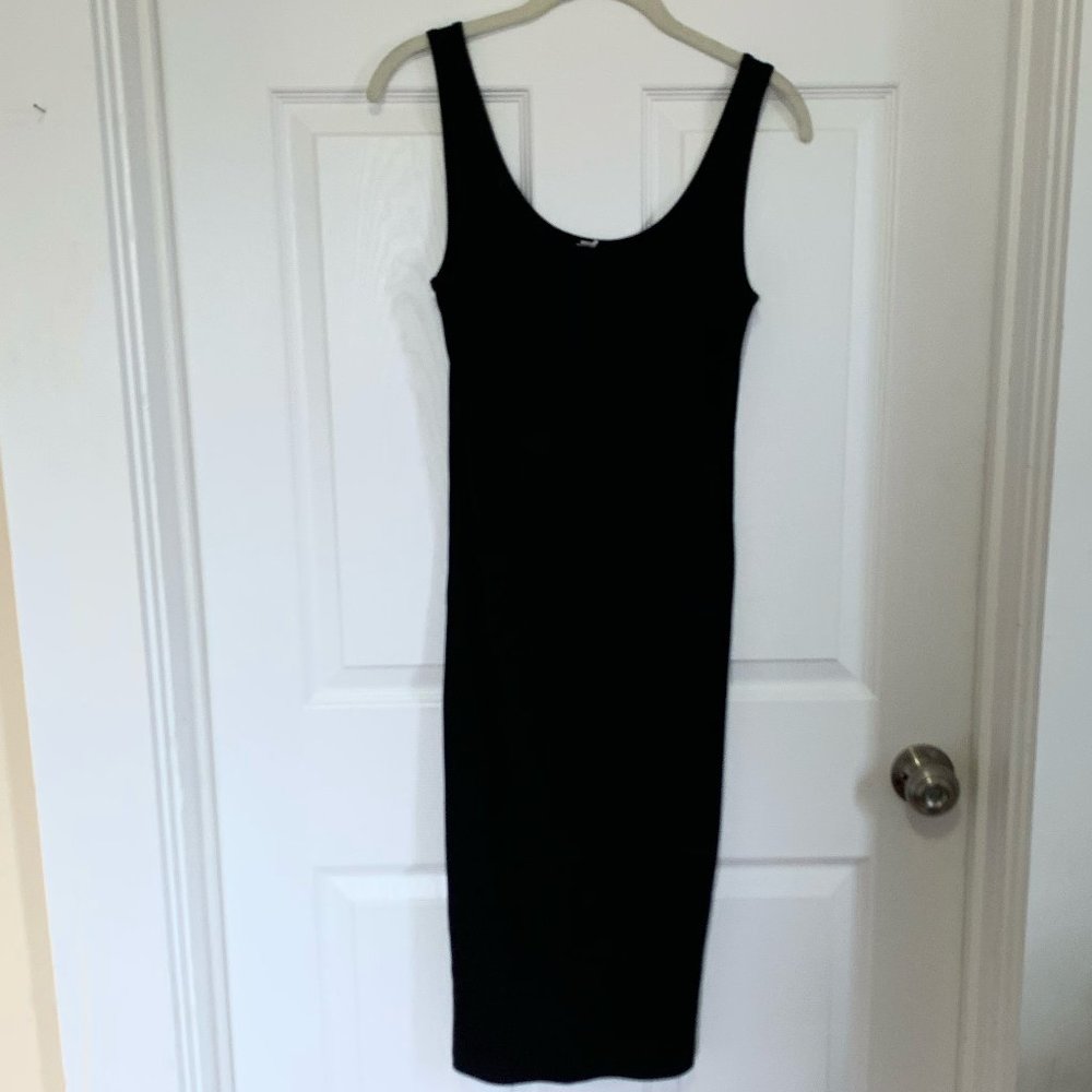 Tight Like Ribbed Midi Dress (M)